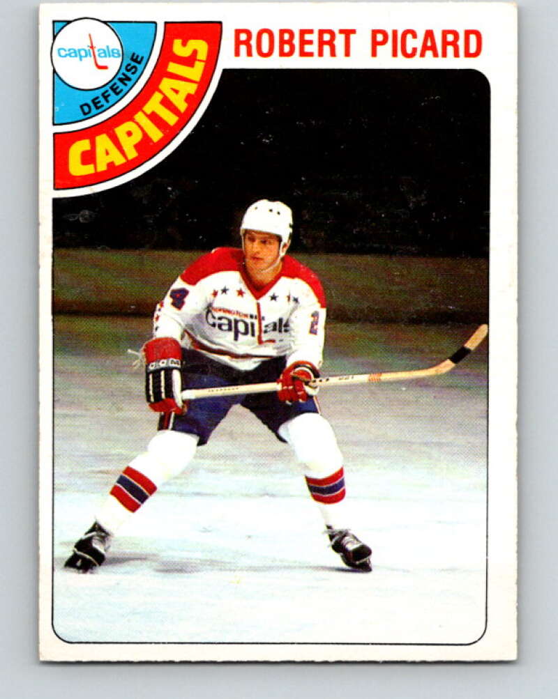 1978-79 O-Pee-Chee #39 Robert Picard RC Rookie Capitals  V21350