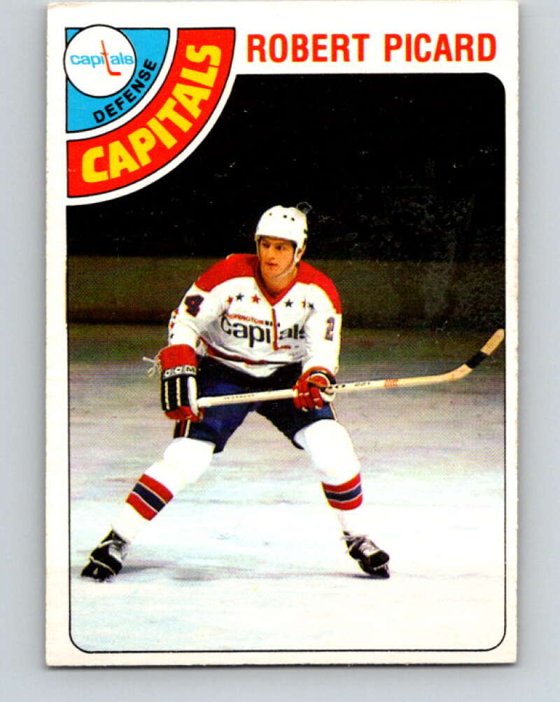 1978-79 O-Pee-Chee #39 Robert Picard RC Rookie Capitals  V21351
