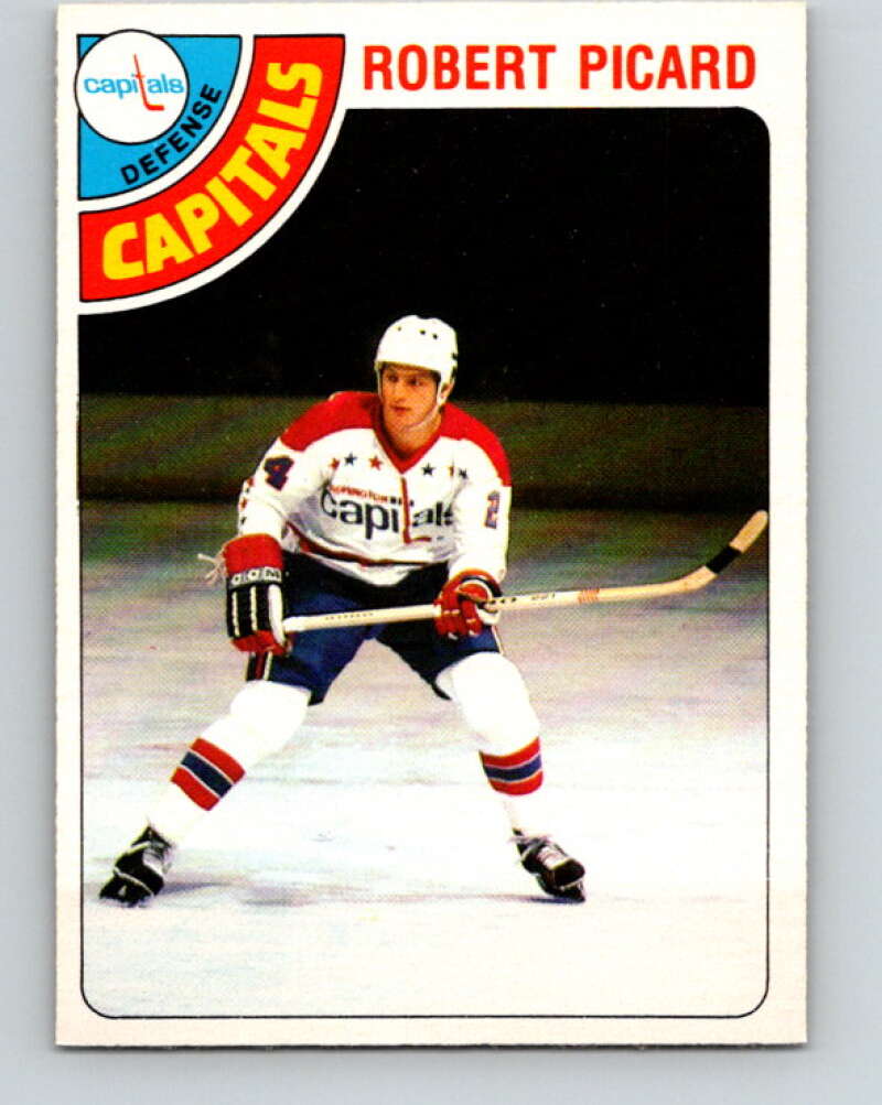 1978-79 O-Pee-Chee #39 Robert Picard RC Rookie Capitals  V21352