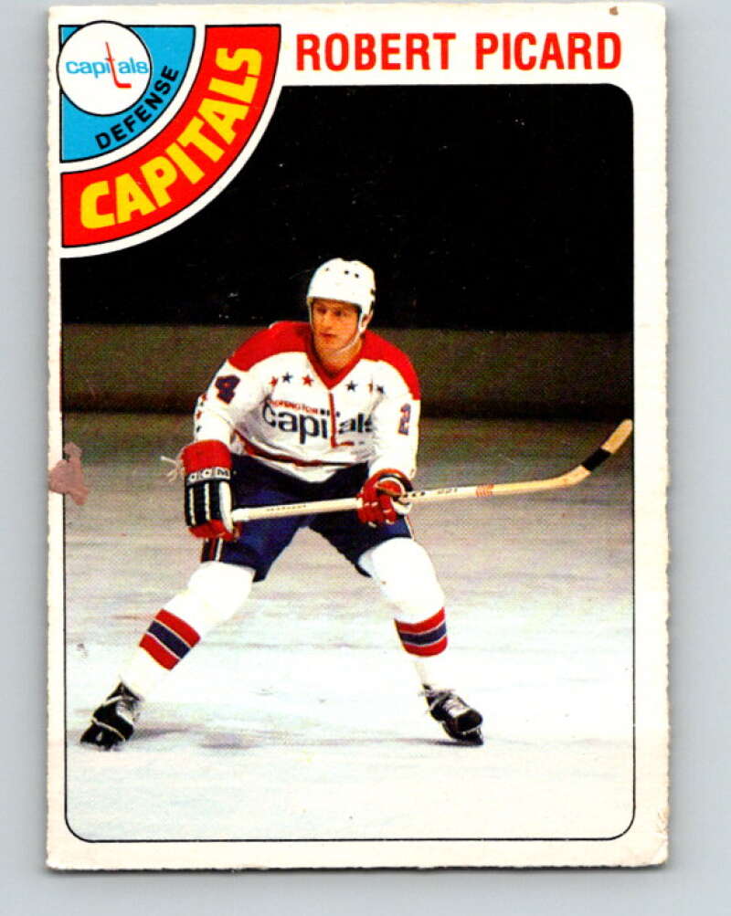 1978-79 O-Pee-Chee #39 Robert Picard RC Rookie Capitals  V21354