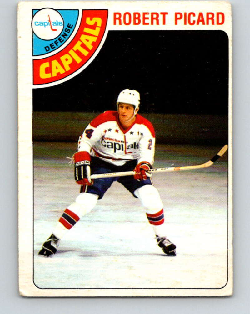 1978-79 O-Pee-Chee #39 Robert Picard RC Rookie Capitals  V21355