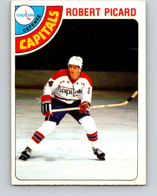 1978-79 O-Pee-Chee #39 Robert Picard RC Rookie Capitals  V21356