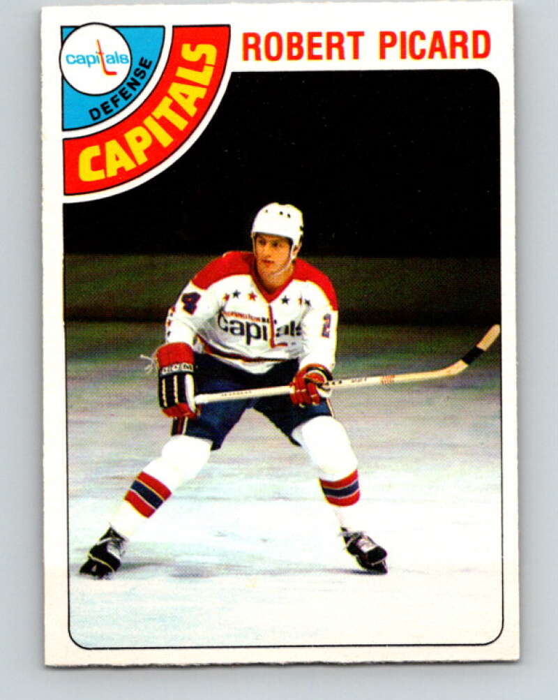 1978-79 O-Pee-Chee #39 Robert Picard RC Rookie Capitals  V21357