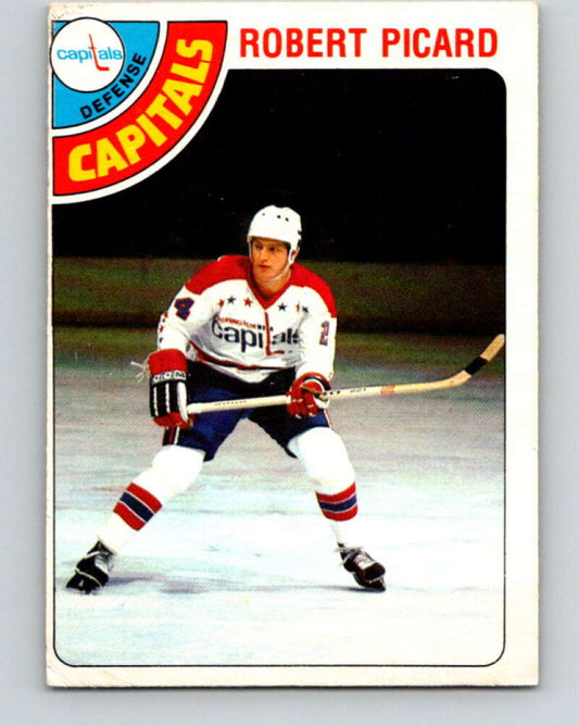 1978-79 O-Pee-Chee #39 Robert Picard RC Rookie Capitals  V21358