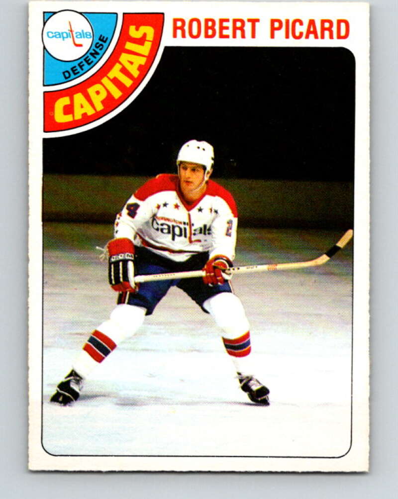 1978-79 O-Pee-Chee #39 Robert Picard RC Rookie Capitals  V21359