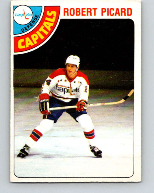 1978-79 O-Pee-Chee #39 Robert Picard RC Rookie Capitals  V21360