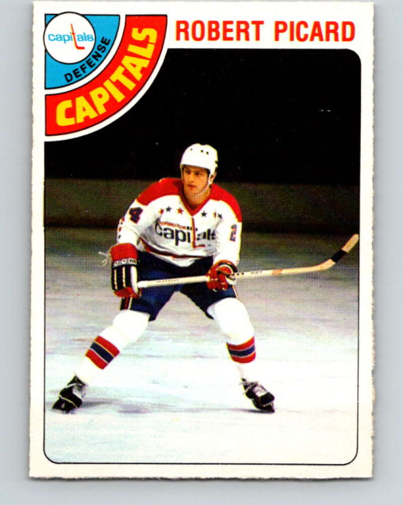 1978-79 O-Pee-Chee #39 Robert Picard RC Rookie Capitals  V21361