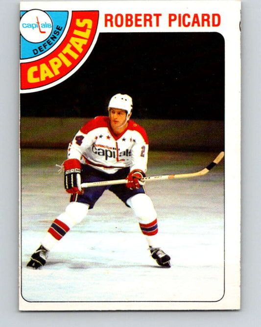 1978-79 O-Pee-Chee #39 Robert Picard RC Rookie Capitals  V21362