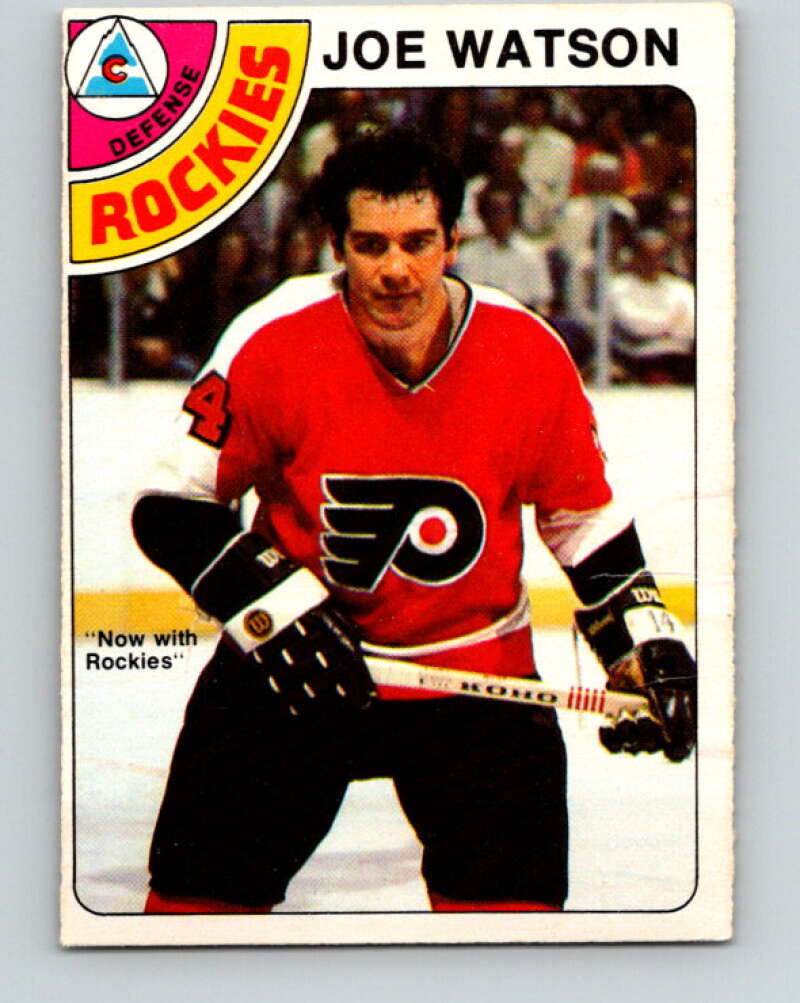 1978-79 O-Pee-Chee #43 Joe Watson  Colorado Rockies  V21421