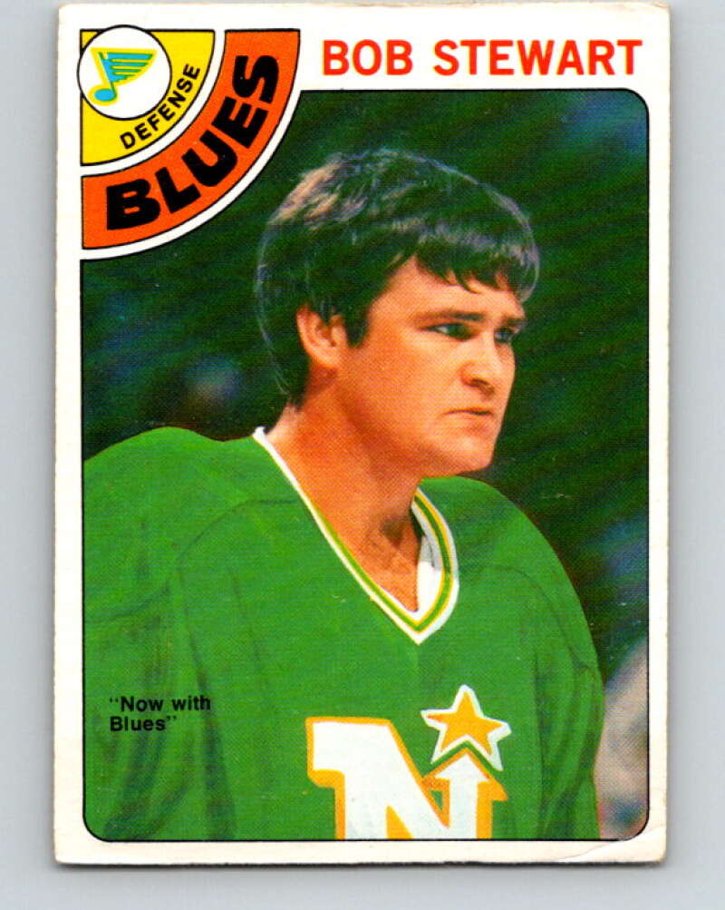 1978-79 O-Pee-Chee #46 Bob Stewart  St. Louis Blues  V21490