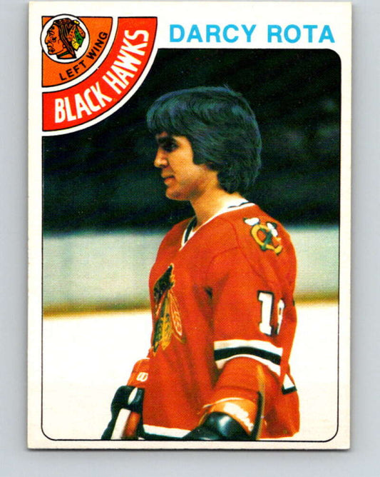 1978-79 O-Pee-Chee #47 Darcy Rota  Chicago Blackhawks  V21493