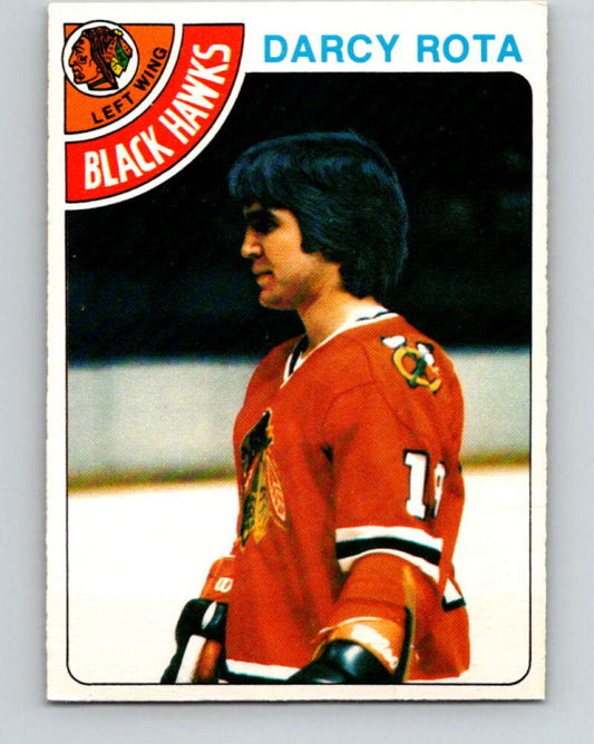 1978-79 O-Pee-Chee #47 Darcy Rota  Chicago Blackhawks  V21494
