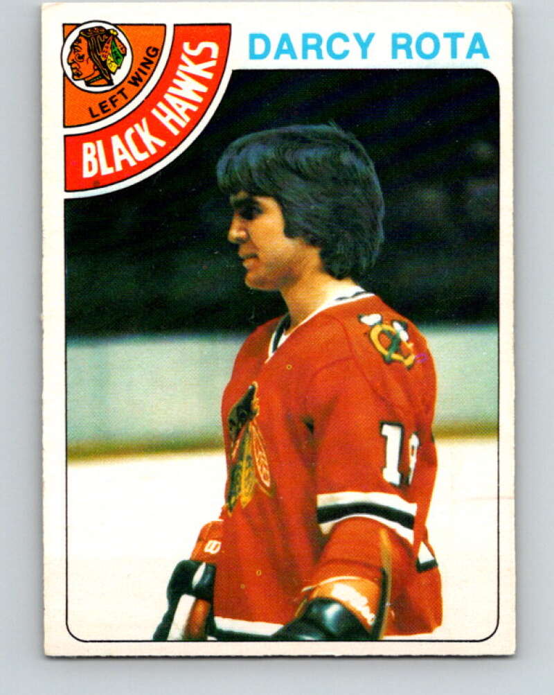 1978-79 O-Pee-Chee #47 Darcy Rota  Chicago Blackhawks  V21495