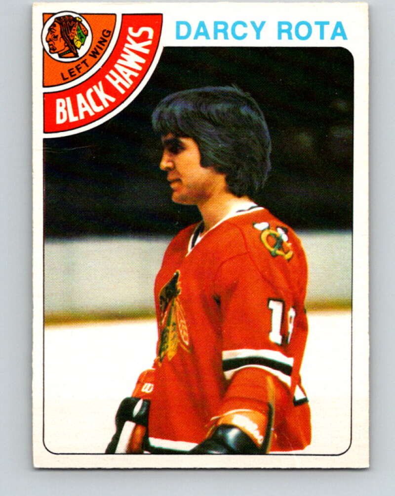 1978-79 O-Pee-Chee #47 Darcy Rota  Chicago Blackhawks  V21498
