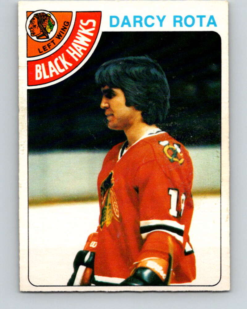 1978-79 O-Pee-Chee #47 Darcy Rota  Chicago Blackhawks  V21499