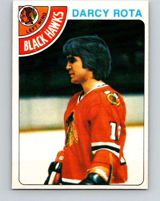 1978-79 O-Pee-Chee #47 Darcy Rota  Chicago Blackhawks  V21500