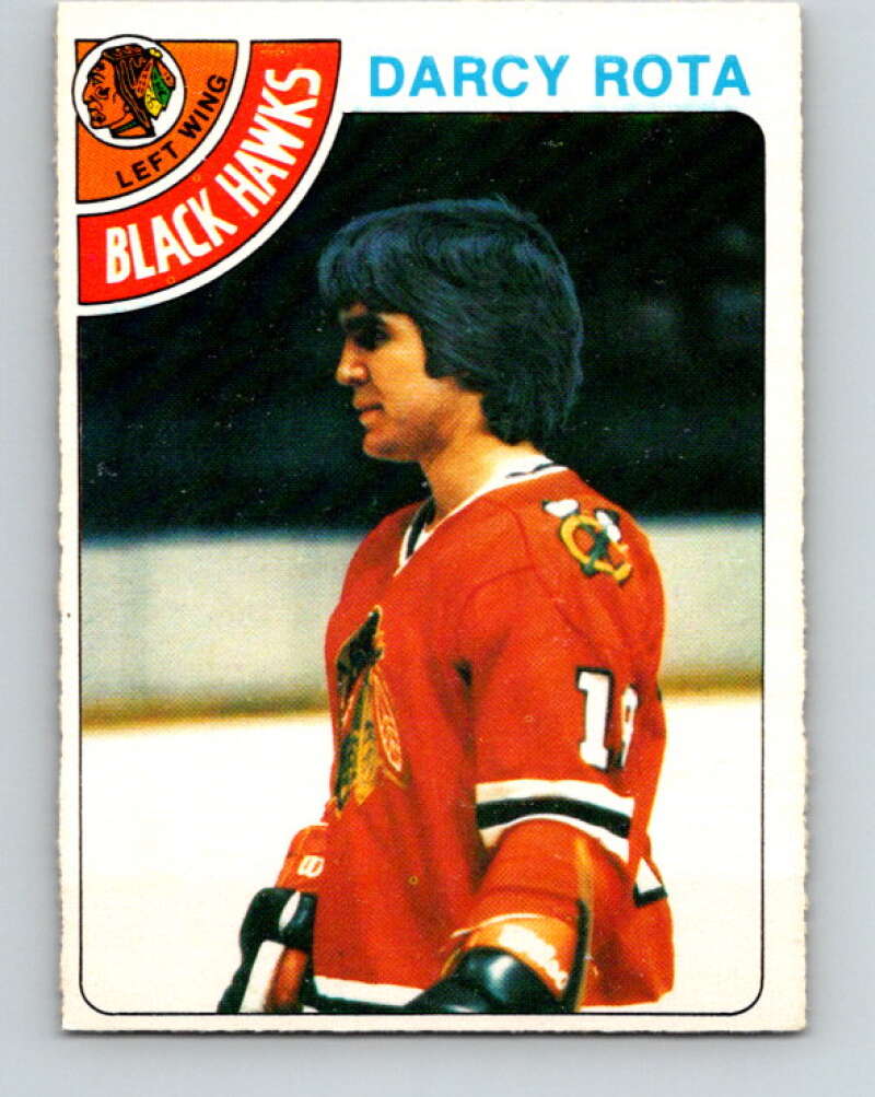 1978-79 O-Pee-Chee #47 Darcy Rota  Chicago Blackhawks  V21503