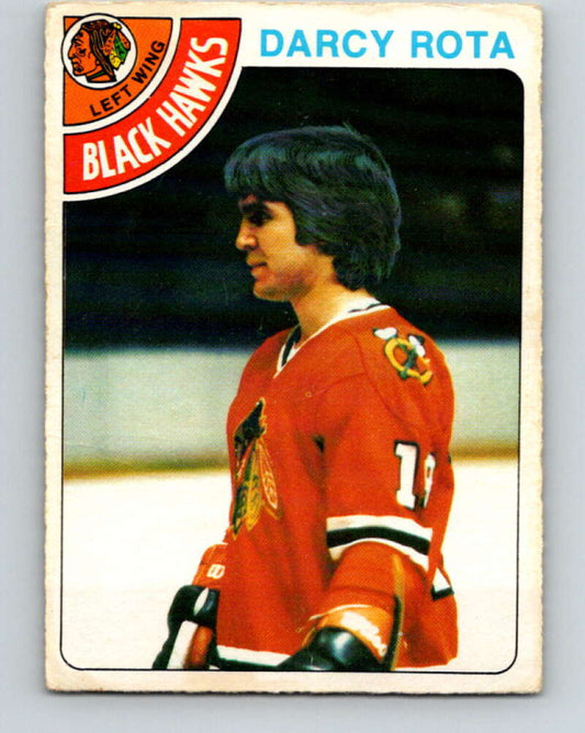 1978-79 O-Pee-Chee #47 Darcy Rota  Chicago Blackhawks  V21504