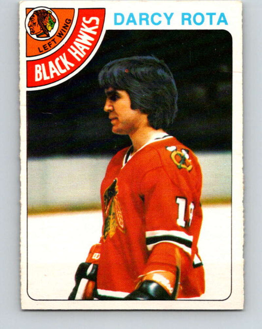 1978-79 O-Pee-Chee #47 Darcy Rota  Chicago Blackhawks  V21505