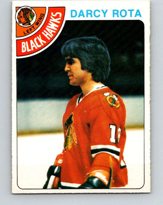 1978-79 O-Pee-Chee #47 Darcy Rota  Chicago Blackhawks  V21506