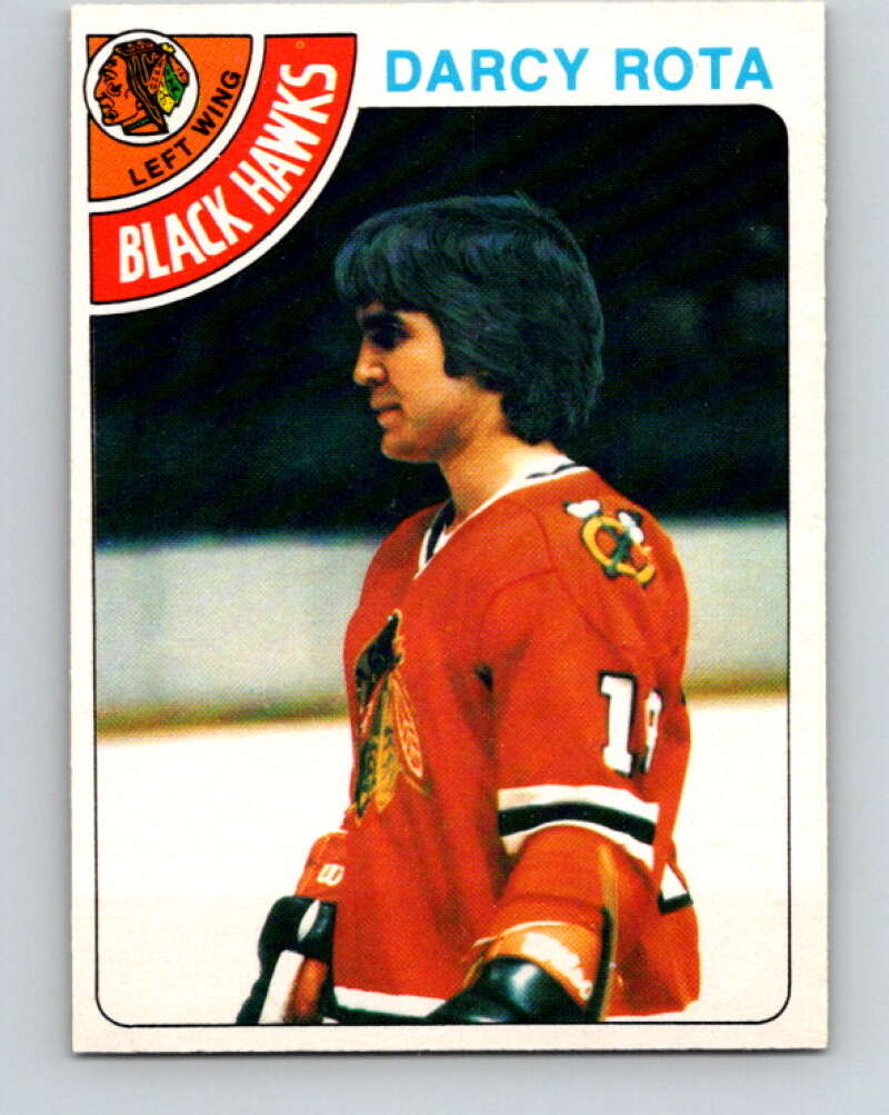 1978-79 O-Pee-Chee #47 Darcy Rota  Chicago Blackhawks  V21507