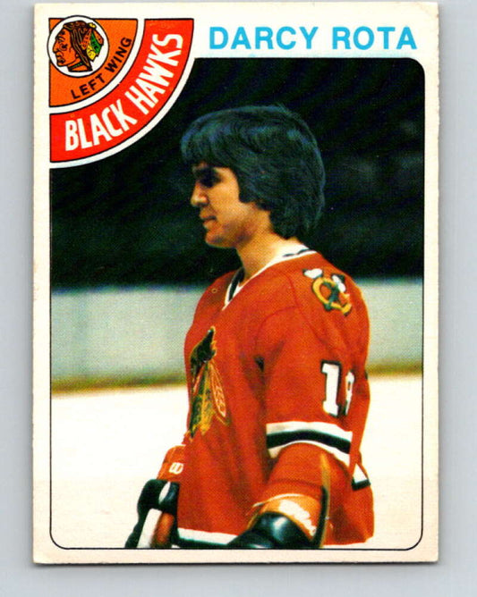 1978-79 O-Pee-Chee #47 Darcy Rota  Chicago Blackhawks  V21510