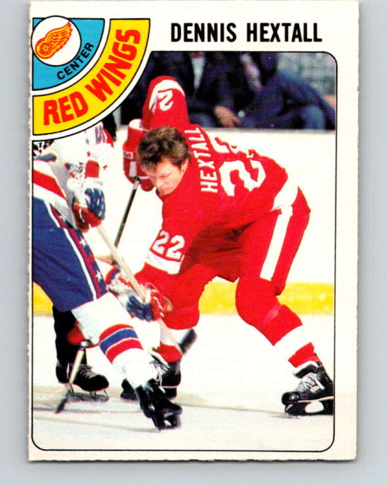 1978-79 O-Pee-Chee #48 Dennis Hextall  Detroit Red Wings  V21512
