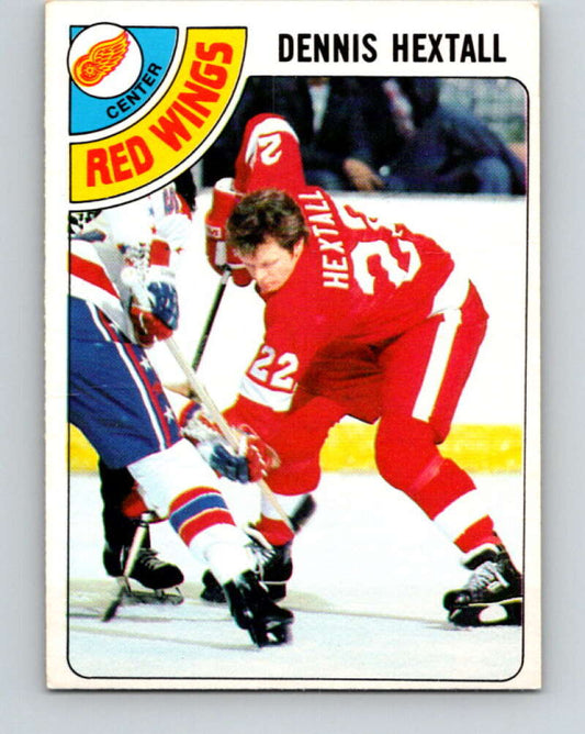 1978-79 O-Pee-Chee #48 Dennis Hextall  Detroit Red Wings  V21518