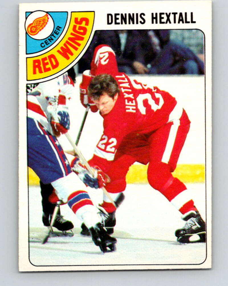 1978-79 O-Pee-Chee #48 Dennis Hextall  Detroit Red Wings  V21520