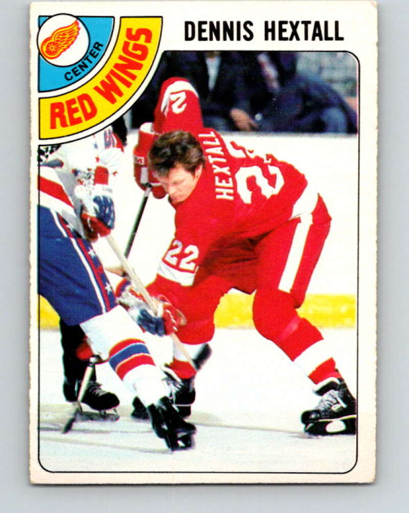 1978-79 O-Pee-Chee #48 Dennis Hextall  Detroit Red Wings  V21521