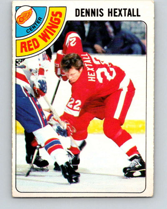 1978-79 O-Pee-Chee #48 Dennis Hextall  Detroit Red Wings  V21521
