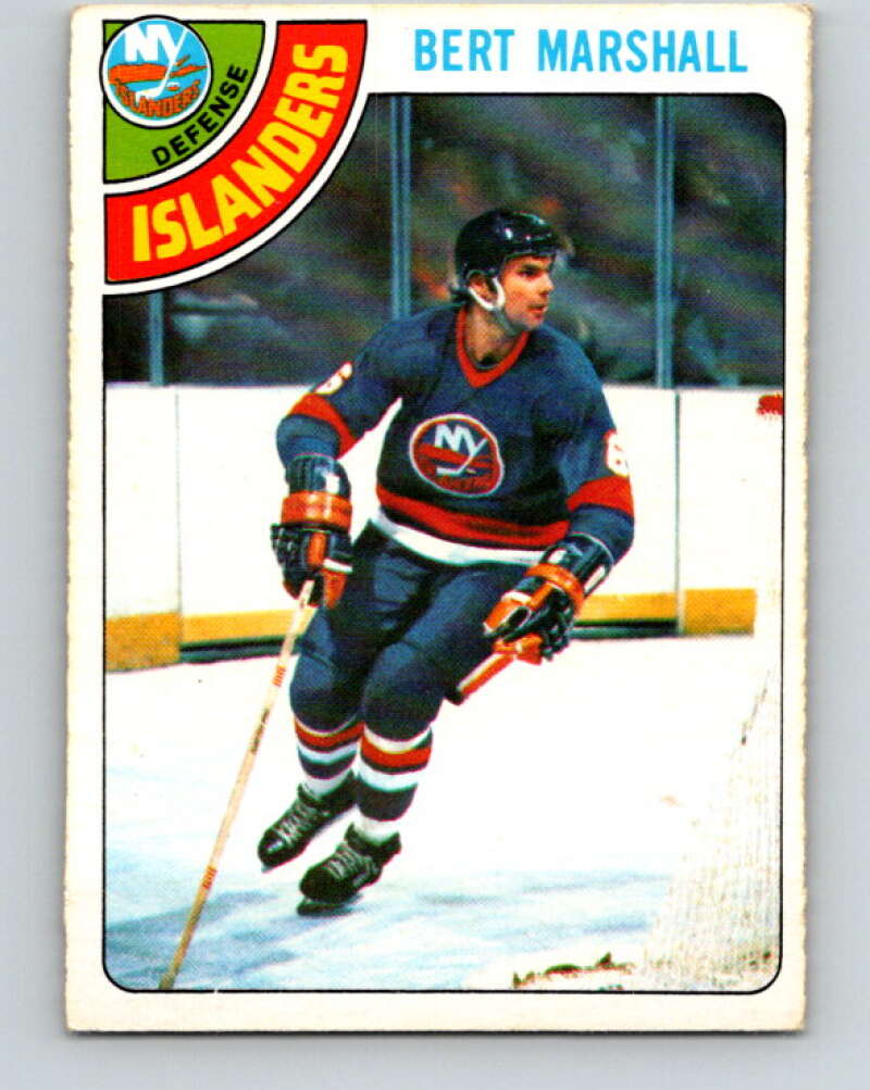 1978-79 O-Pee-Chee #49 Bert Marshall  New York Islanders  V21522