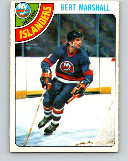 1978-79 O-Pee-Chee #49 Bert Marshall  New York Islanders  V21522