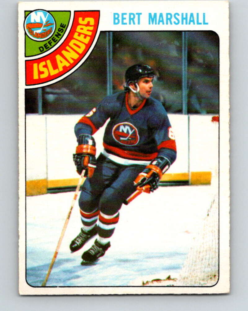1978-79 O-Pee-Chee #49 Bert Marshall  New York Islanders  V21523