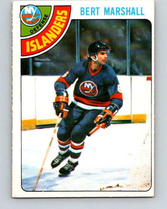 1978-79 O-Pee-Chee #49 Bert Marshall  New York Islanders  V21524