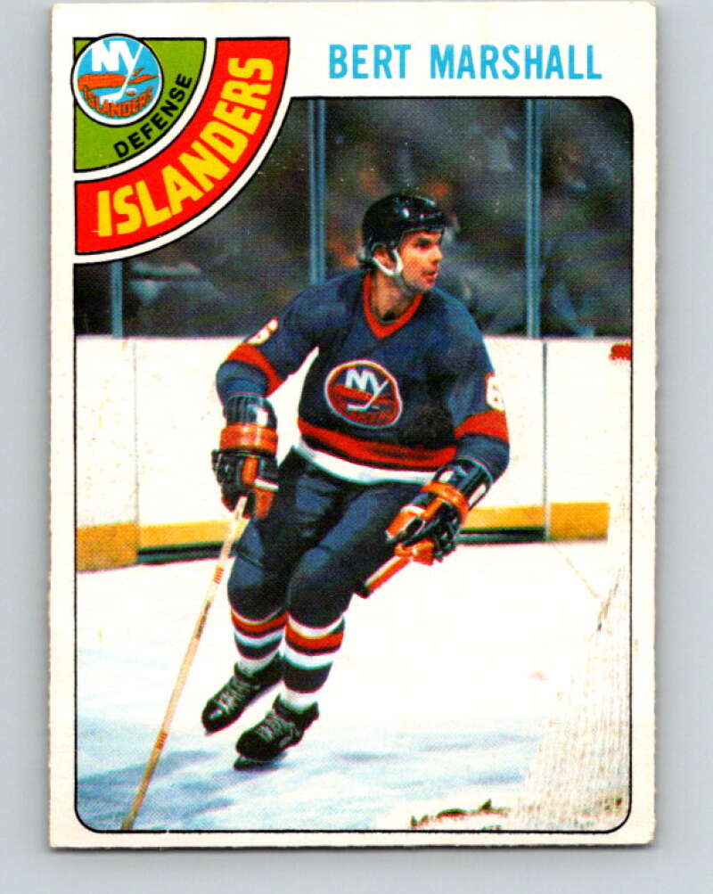 1978-79 O-Pee-Chee #49 Bert Marshall  New York Islanders  V21528