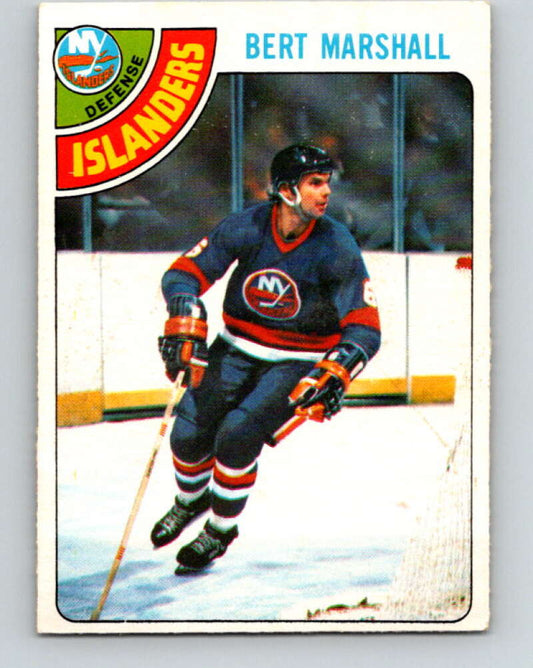 1978-79 O-Pee-Chee #49 Bert Marshall  New York Islanders  V21528