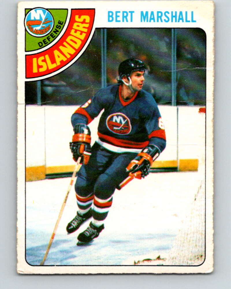 1978-79 O-Pee-Chee #49 Bert Marshall  New York Islanders  V21530