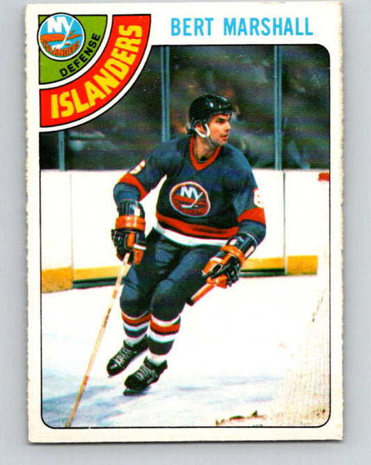 1978-79 O-Pee-Chee #49 Bert Marshall  New York Islanders  V21531