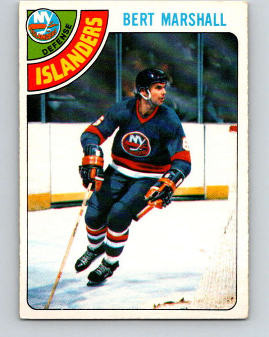 1978-79 O-Pee-Chee #49 Bert Marshall  New York Islanders  V21532