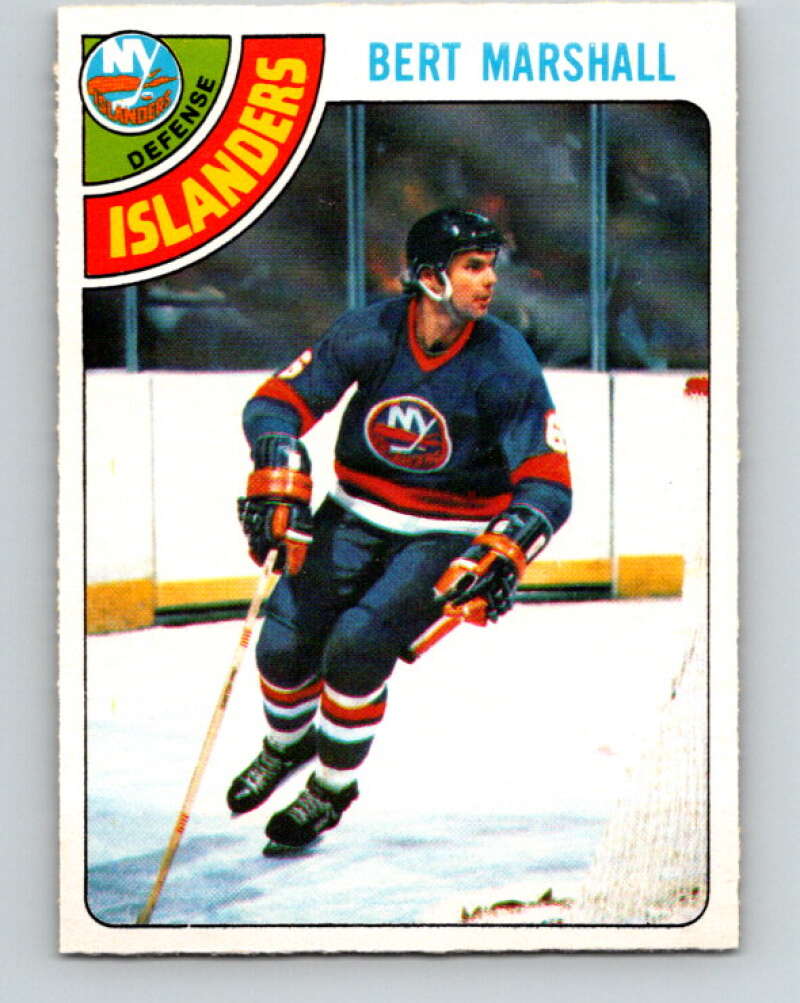 1978-79 O-Pee-Chee #49 Bert Marshall  New York Islanders  V21534