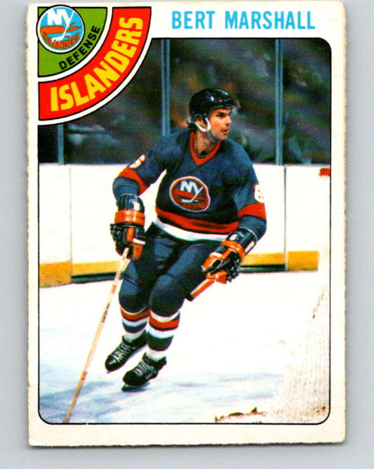 1978-79 O-Pee-Chee #49 Bert Marshall  New York Islanders  V21535