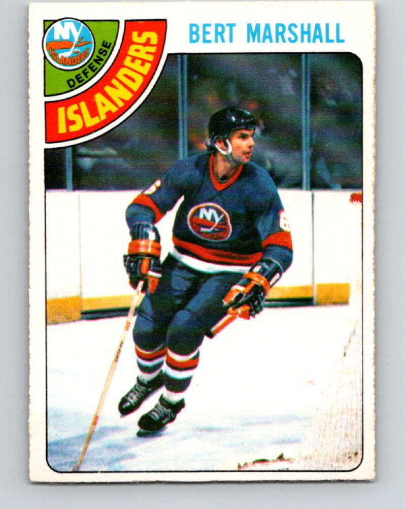 1978-79 O-Pee-Chee #49 Bert Marshall  New York Islanders  V21536