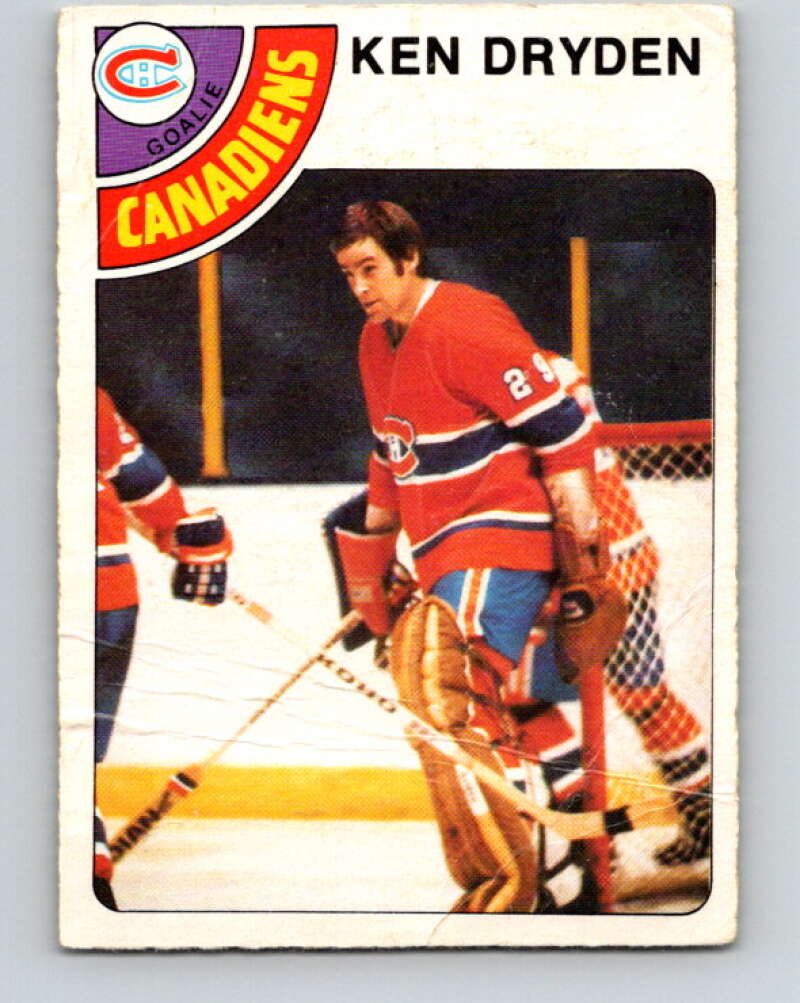 1978-79 O-Pee-Chee #50 Ken Dryden AS  Montreal Canadiens  V21537