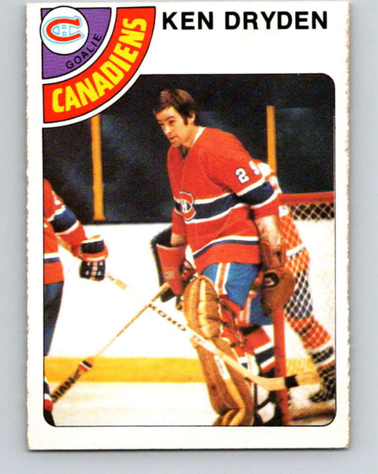 1978-79 O-Pee-Chee #50 Ken Dryden AS  Montreal Canadiens  V21538