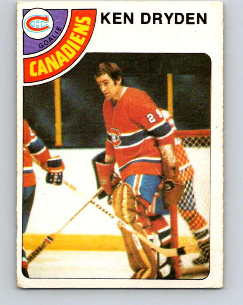 1978-79 O-Pee-Chee #50 Ken Dryden AS  Montreal Canadiens  V21540