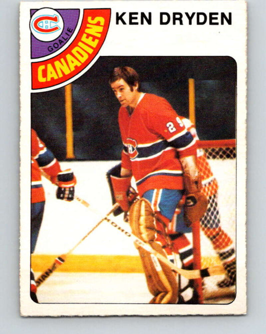 1978-79 O-Pee-Chee #50 Ken Dryden AS  Montreal Canadiens  V21541