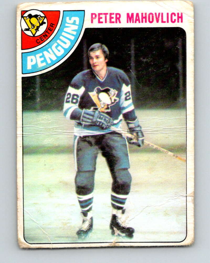 1978-79 O-Pee-Chee #51 Pete Mahovlich  Pittsburgh Penguins  V21543