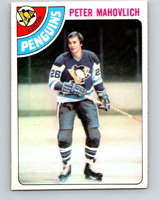 1978-79 O-Pee-Chee #51 Pete Mahovlich  Pittsburgh Penguins  V21544