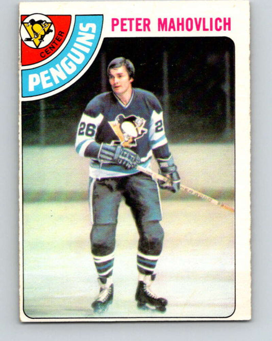 1978-79 O-Pee-Chee #51 Pete Mahovlich  Pittsburgh Penguins  V21546